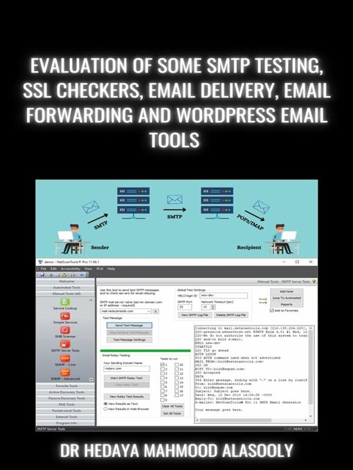 Title details for Evaluation of Some SMTP Testing, SSL Checkers, Email Delivery, Email Forwarding and WP Email Tools by Dr. Hedaya Alasooly - Wait list
